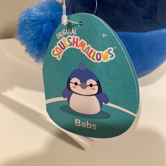 Squishmallow Babs the Blue Jay 5” NWT - Picture 3 of 4